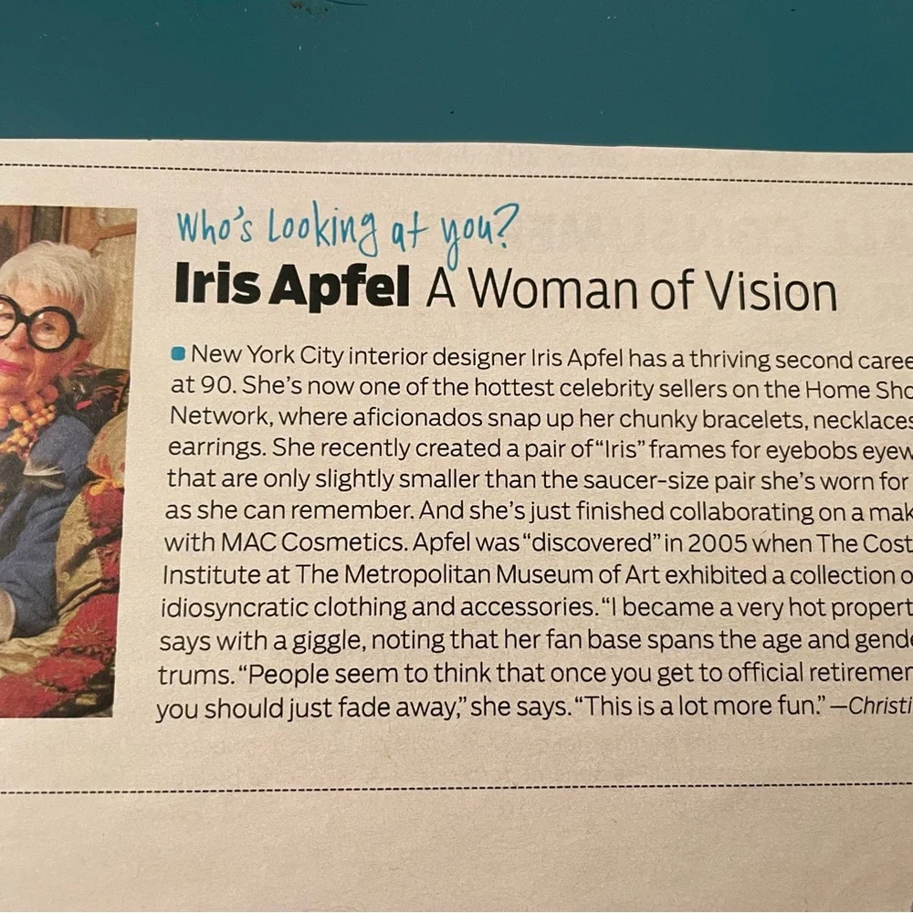 Iris Apfel Coffee Table Book - Picture 4 of 4